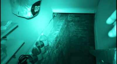 (stairs creaking)
(thunder rumbling) - The Blackwell Ghost