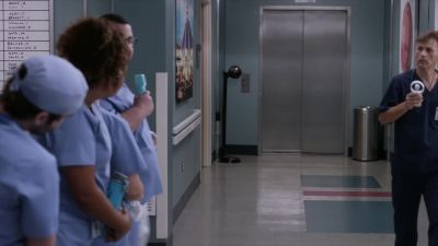 Stairs.
Yes! - Grey's Anatomy