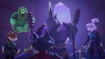 [stammering] - Samurai Rabbit: The Usagi Chronicles