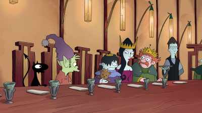 [stammering] She... No... She's... Who? - Disenchantment
