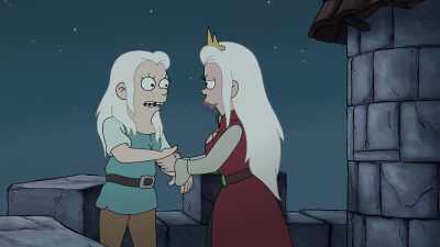 [stammering] Wait, this is...
this is just... It's a lot. - Disenchantment