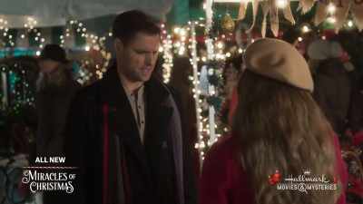 [STAMMERS]
And you're obviously-- - A Godwink Christmas: Second Chance, First Love