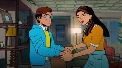 - [stammers] Can you believe this?
- [loud banging] - Your Friendly Neighborhood Spider-Man