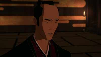 [stammers] It was an… a… apology - BLUE EYE SAMURAI