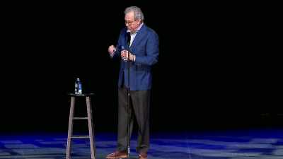 [stammers]
With one last thought - Lewis Black: Thanks for Risking Your Life