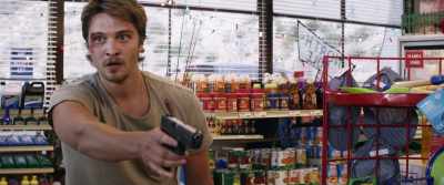 [stammers] You calm down
and we will talk this out. - El Camino Christmas