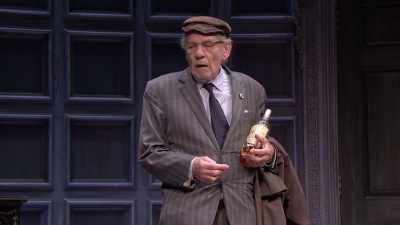 ...stamped addressed envelope enclosed,
I will read them - National Theatre Live: No Man's Land
