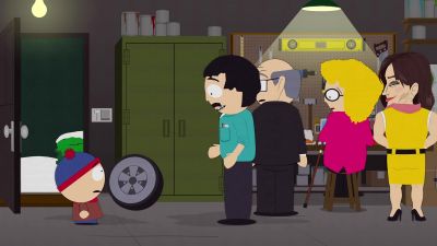 Stan what the hell are you doing in here - South Park