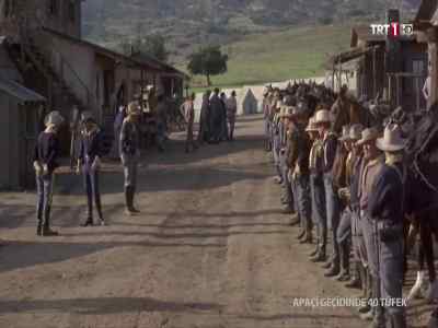 Stand at... ease. - 40 Guns to Apache Pass