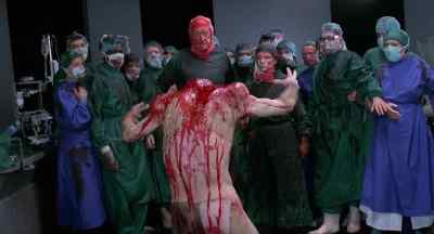 Stand back! - Britannia Hospital