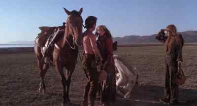 - Stand clear.
- No! - Cattle Annie and Little Britches