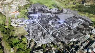 Standing in their place - - Scotland from the Sky