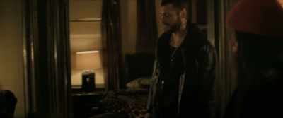 Standing like a statue.
Where's the damn bathroom? - Bruised