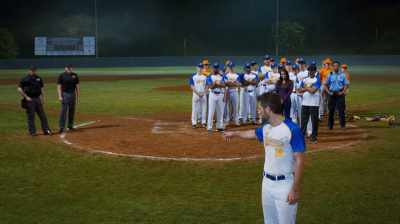 Standing right about there, - Running the Bases