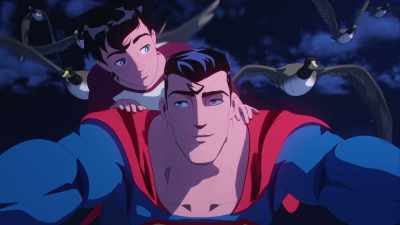 Standing for truth, justice
and the American way, - Batman and Superman: Battle of the Super Sons