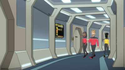 Stands for "those old
scientists"... you know, Spock, - Star Trek: Lower Decks