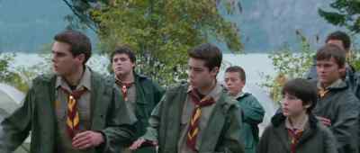 STAN'S TROOP: Whoa!
BOYS: Ahh! - Diary of a Wimpy Kid: Dog Days