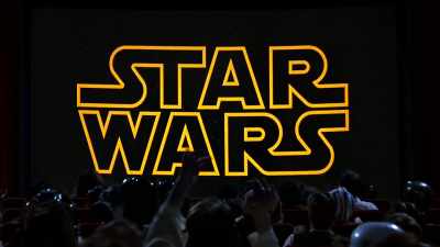 [STAR WARS MAIN THEMEPLAYS]
[CHEERING] - Schooled