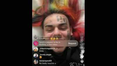 Stare at my hand.
Don't stop looking." - Supervillain: The Making of Tekashi 6ix9ine