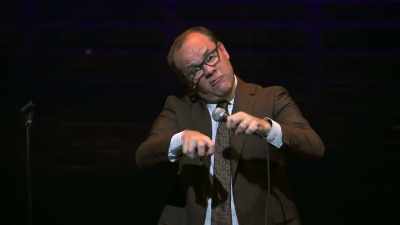 Stared me down. - Tom Papa: Human Mule