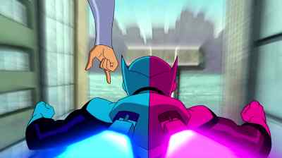 Starfire:
Uh, excuse me, - Teen Titans: Trouble in Tokyo