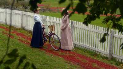 Start like this, feet on both
sides. That's it. [LAUGHS] - Anne of Green Gables: Fire & Dew