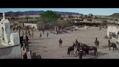 Start playing that thing
as soon as we shake hands. - Major Dundee