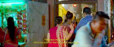 'Start praying now! 
His blows will strike you soon!' - Darbar