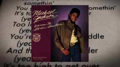"Startin' Somethin'" was wild.
You know, - Thriller 40