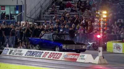 [starting gun fires] - Street Outlaws No Prep Kings Team Attack