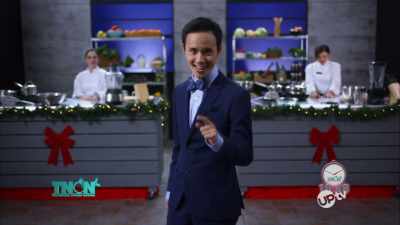 Starting now.
[bell dings] - A Christmas Recipe for Romance