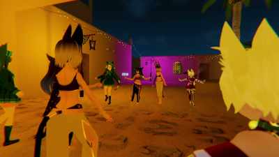 Starting with our right, - We Met in Virtual Reality