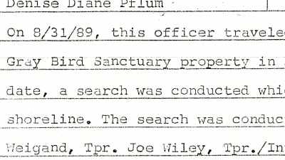 State police started to search
this area back in the 1980s, - Small Town Secrets