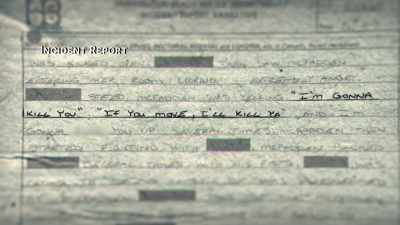 Stated McFadden was yelling,
'I'm gonna kill you.' - Two Shallow Graves