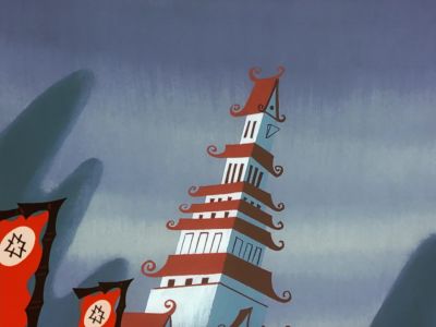 (STATELY INSTRUMENTAL MUSIC PLAYING) - Samurai Jack