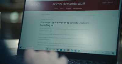 STATEMENT FROM ARSENAL - Super League: The War for Football