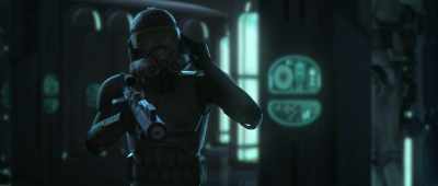 (static on comm) - Star Wars: The Bad Batch