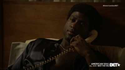 (staticky): And, you know,
we've been calling you... - American Soul