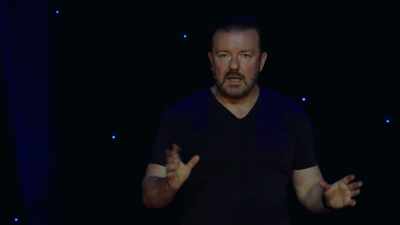 Statistically,
this shouldn't happen again." - Ricky Gervais: Humanity