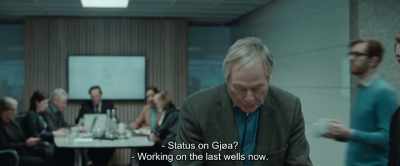 -Status on Gjøa?
-Working on the last wells now. - The Burning Sea