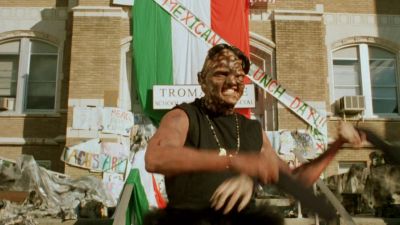 Stay back everybody He's armed - Citizen Toxie: The Toxic Avenger IV