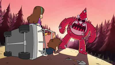 Stay back, man! - Gravity Falls