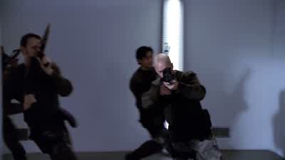 Stay back or I'll pull a William Burroughs on your leader here. - Buffy the Vampire Slayer