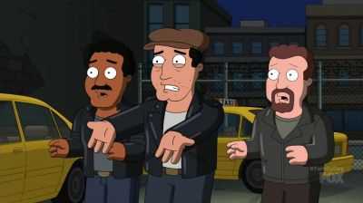 Stay back! - Family Guy