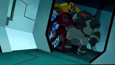 >> STAY BEHIND ME. - Ben 10: Ultimate Alien