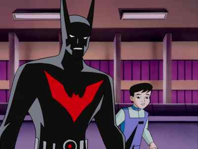Stay behind me. - Batman Beyond