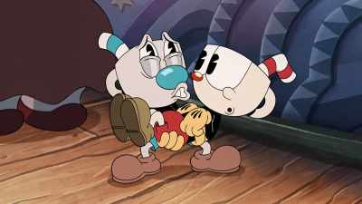 Stay calm, Cuphead.
He doesn't know you took the sweater off. - The Cuphead Show!
