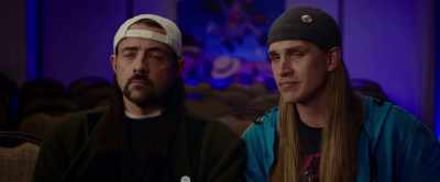 ♪ Stay, and don't you ever
Run away... ♪ - Jay and Silent Bob Reboot