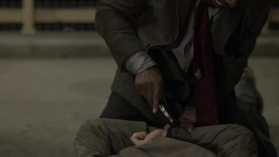 Stay down! Stay down, stay down! - A Family Man