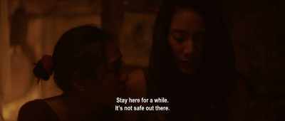 Stay here for a while.
It's still not safe. - Impetigore
